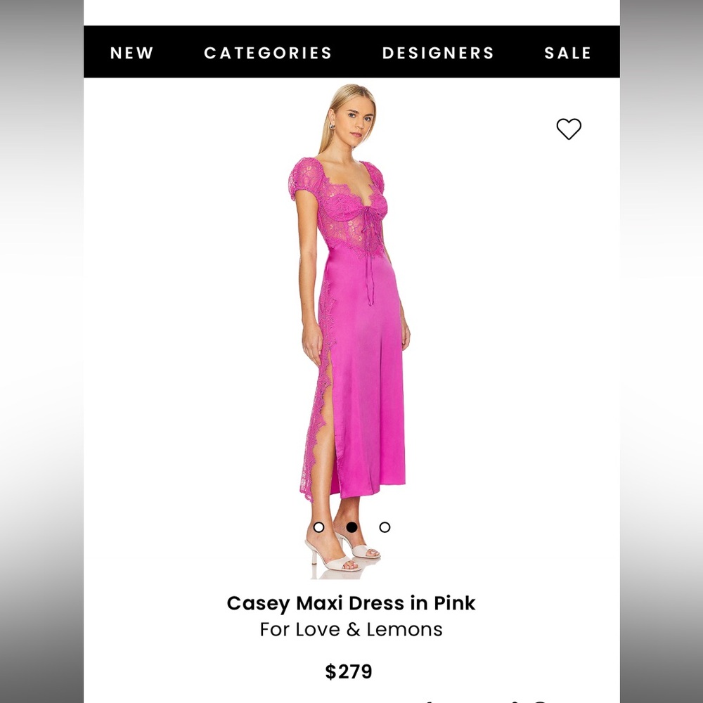 Casey Maxi Dress in Pink